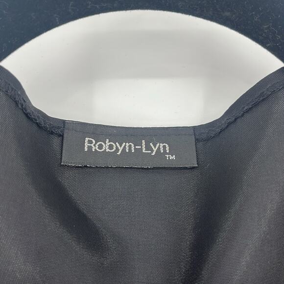 Vintage 80s 90s Halloween Vest Bear Pumpkin Costume Black Orange Trick or Treat - Picture 8 of 9